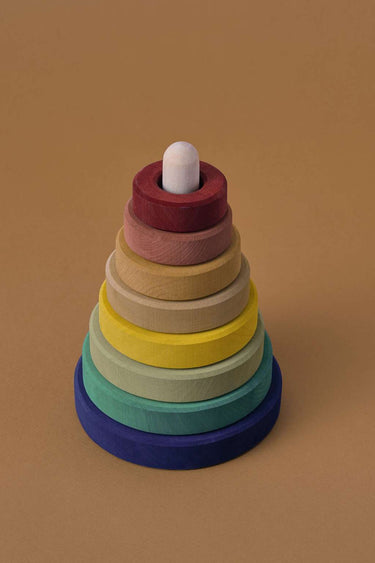 Raduga Grez Wooden Stacking Tower, Earth